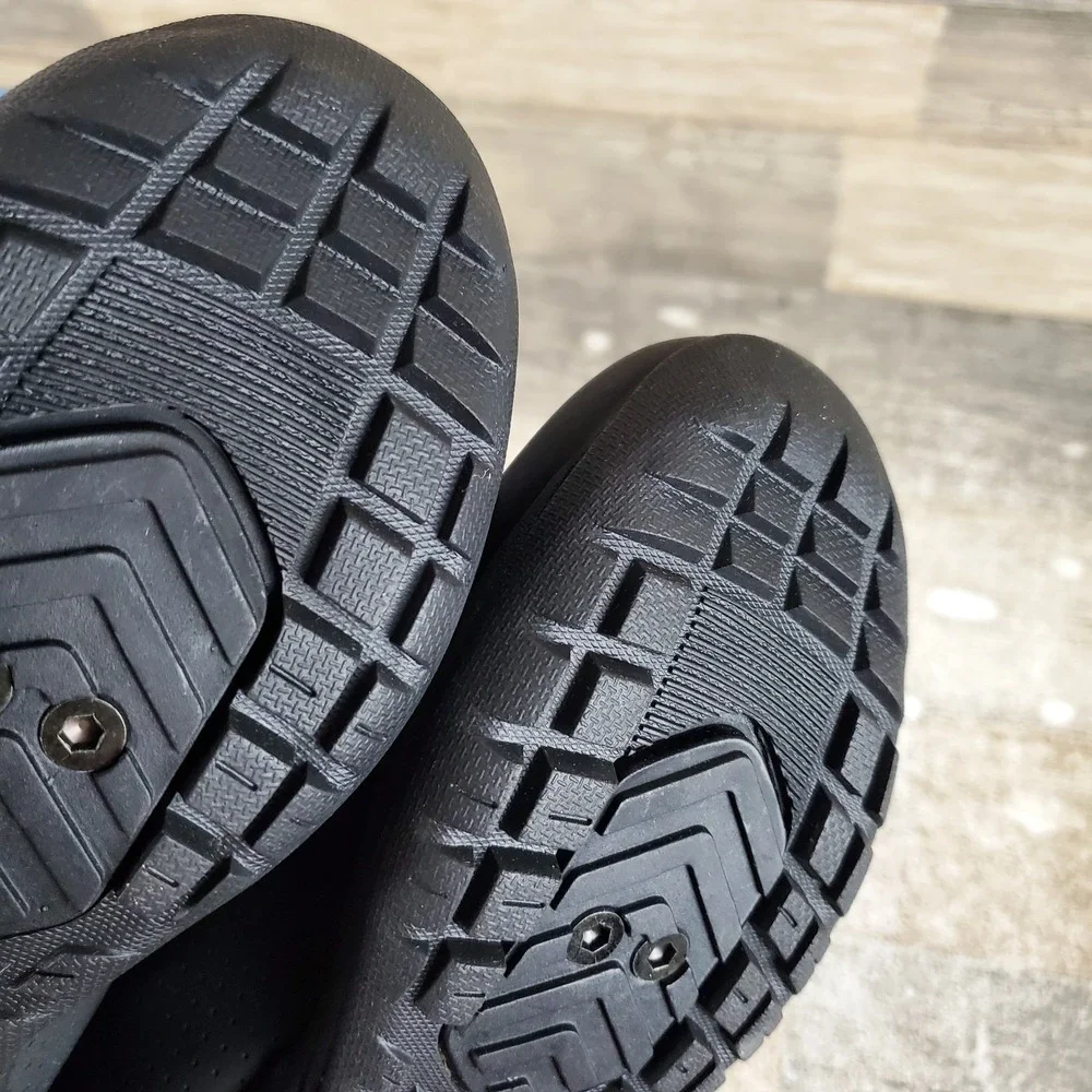 Serfas Trax MTB Womens Cycling Shoes Sz 5 Black Bike Mountain Lace Up Sneaker